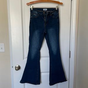 Flare Low Rise Jeans